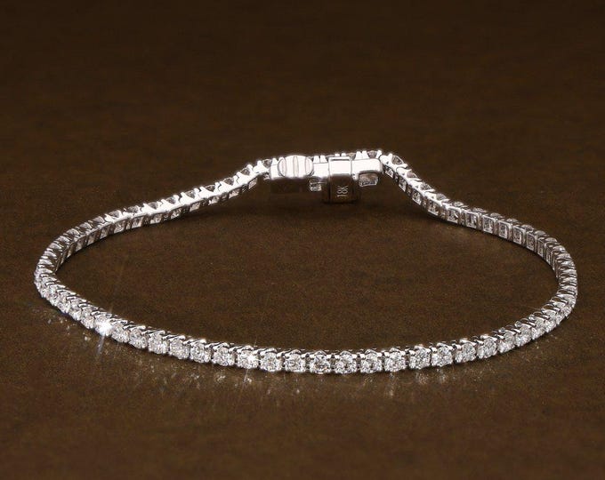 Tennis Bracelet (2mm Stone)