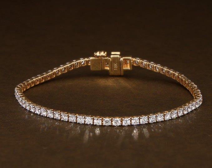 Tennis Bracelet (2mm Stone)