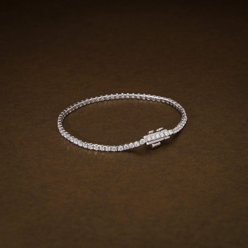 Tennis Bracelet (2mm Stone)