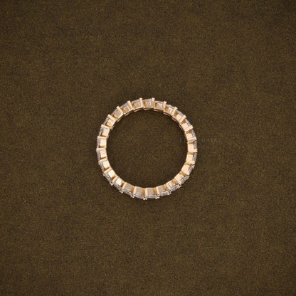 Marquise Full Eternity Ring Rose Gold